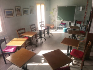 la salle de cours d'Anglet